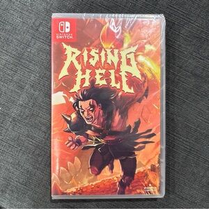 Nintendo Rising Hell Video Game - Red and Orange
